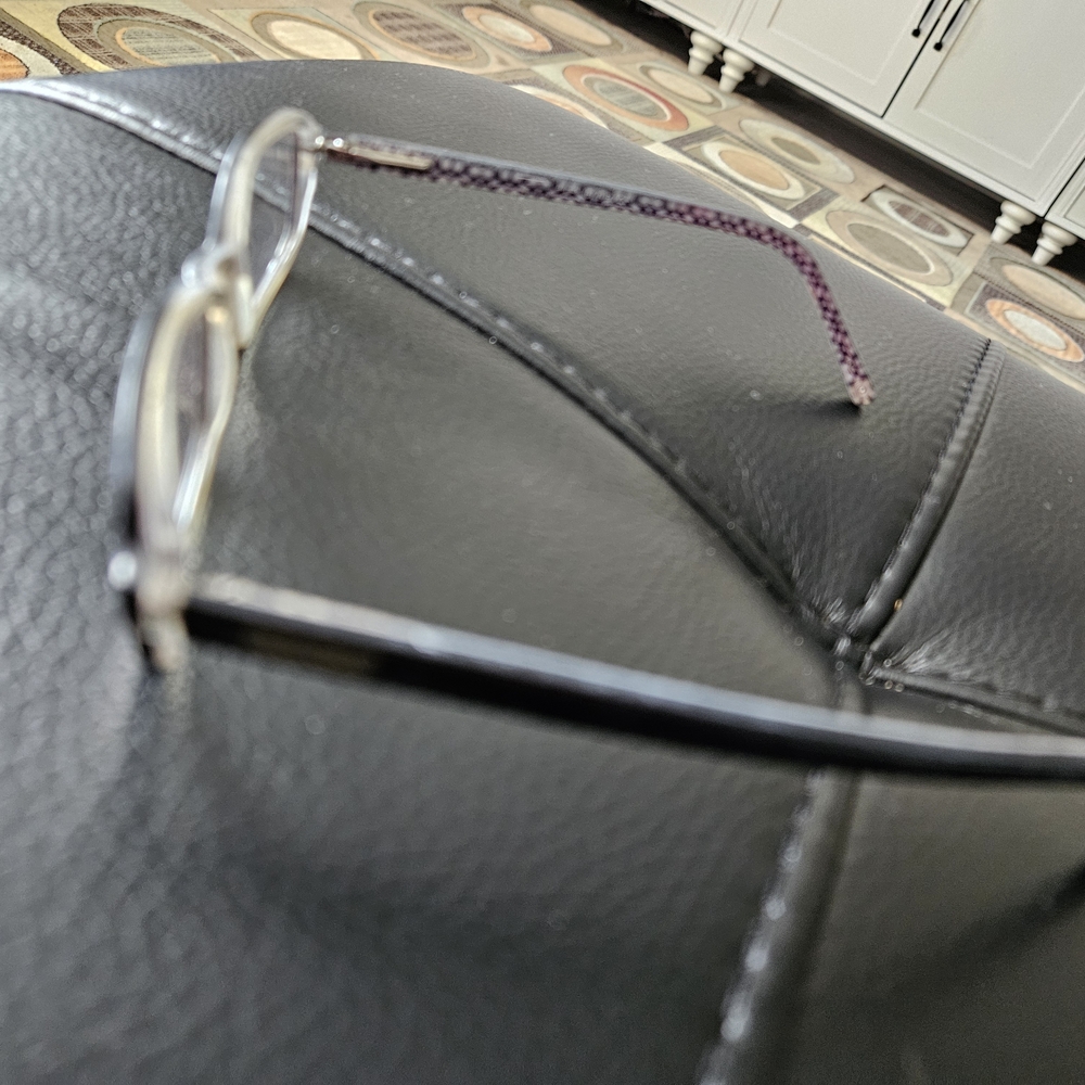 Brown Coach Rectangular Eyeglasses - image 2